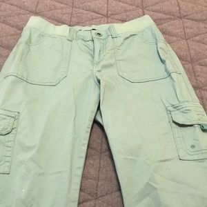 Sea foam Green capris